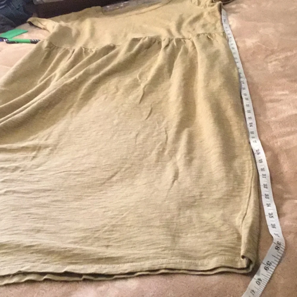 Universal Thread Camel Maxi Dress with Short Sleeves - Picture 5 of 7